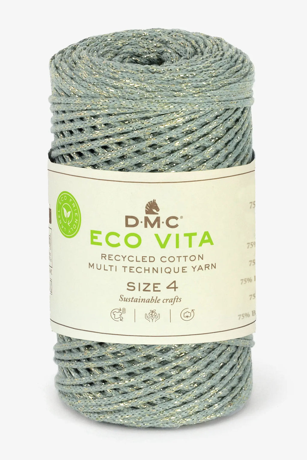 DMC Eco Vita 4mm métallic