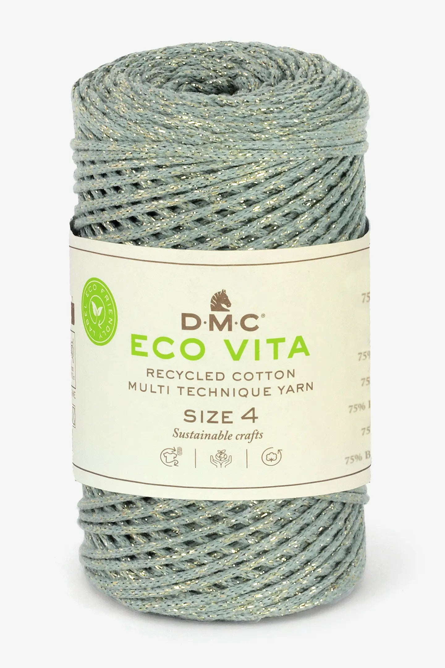 DMC Eco Vita 4mm métallic