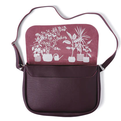 Keecie Sac Plant Sitter Aubergine