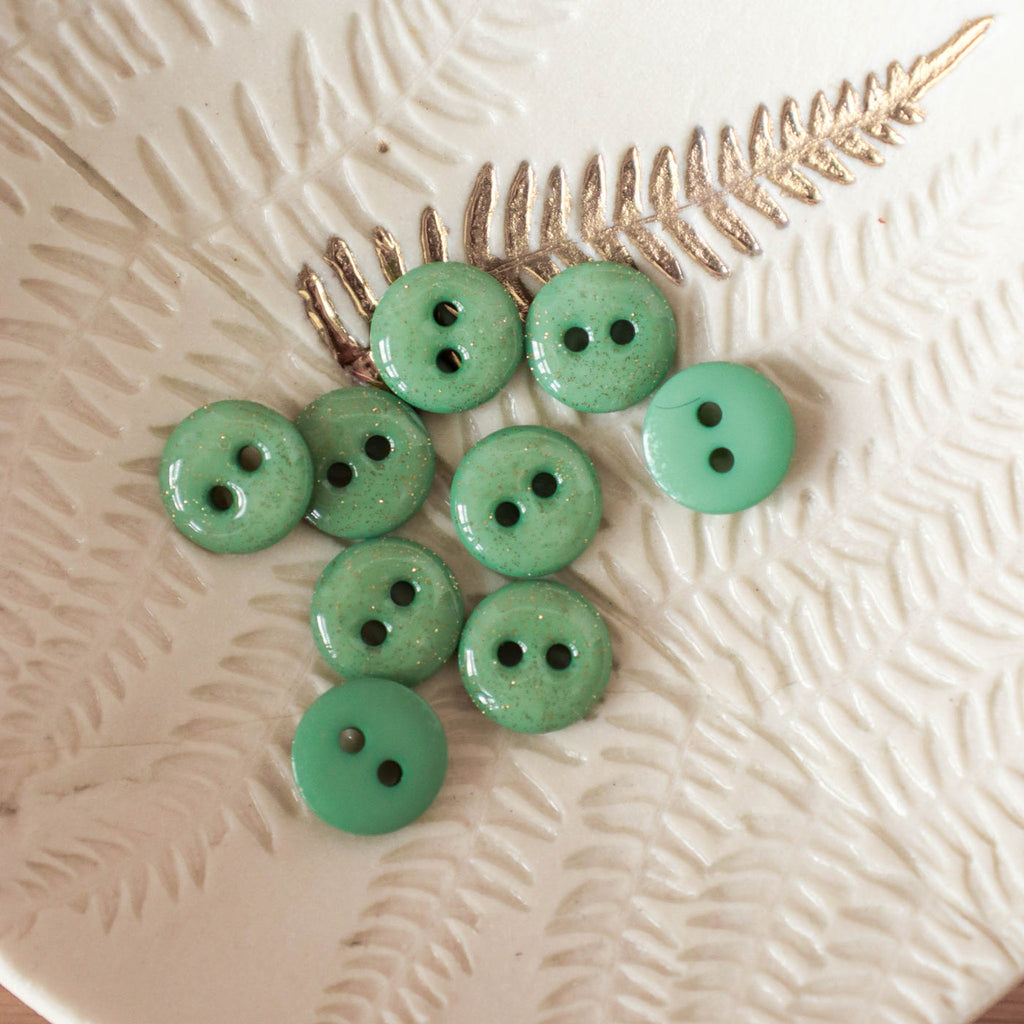 Lise Tailor Boutons glitter deux trous 12 mm
