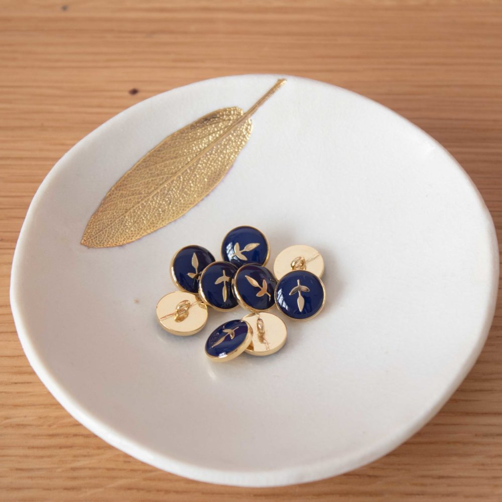 Lise Tailor Boutons Bottine Feuillette 12 mm