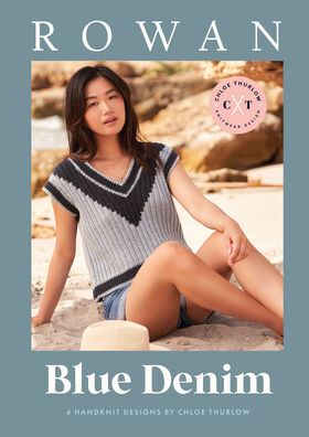 Rowan 4 projects Blue Denim