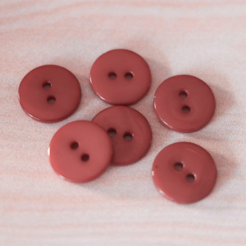 Lise Tailor Boutons en nacre plat 15 mm