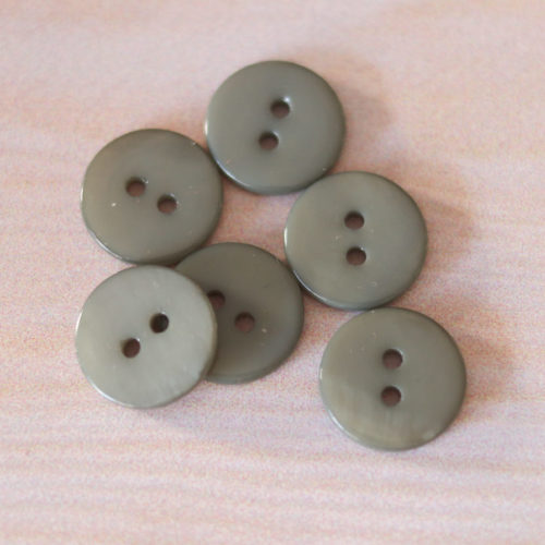 Lise Tailor Boutons en nacre plat 15 mm