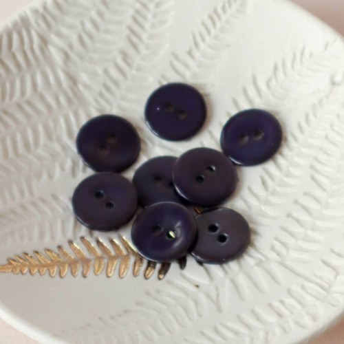 Lise Tailor Boutons en nacre plat 15 mm