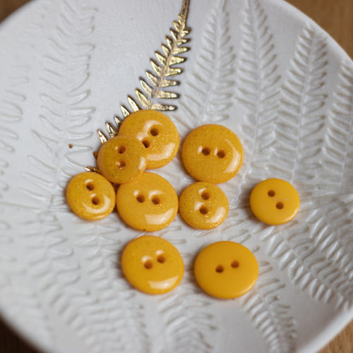 Lise Tailor Boutons glitter deux trous 12 mm