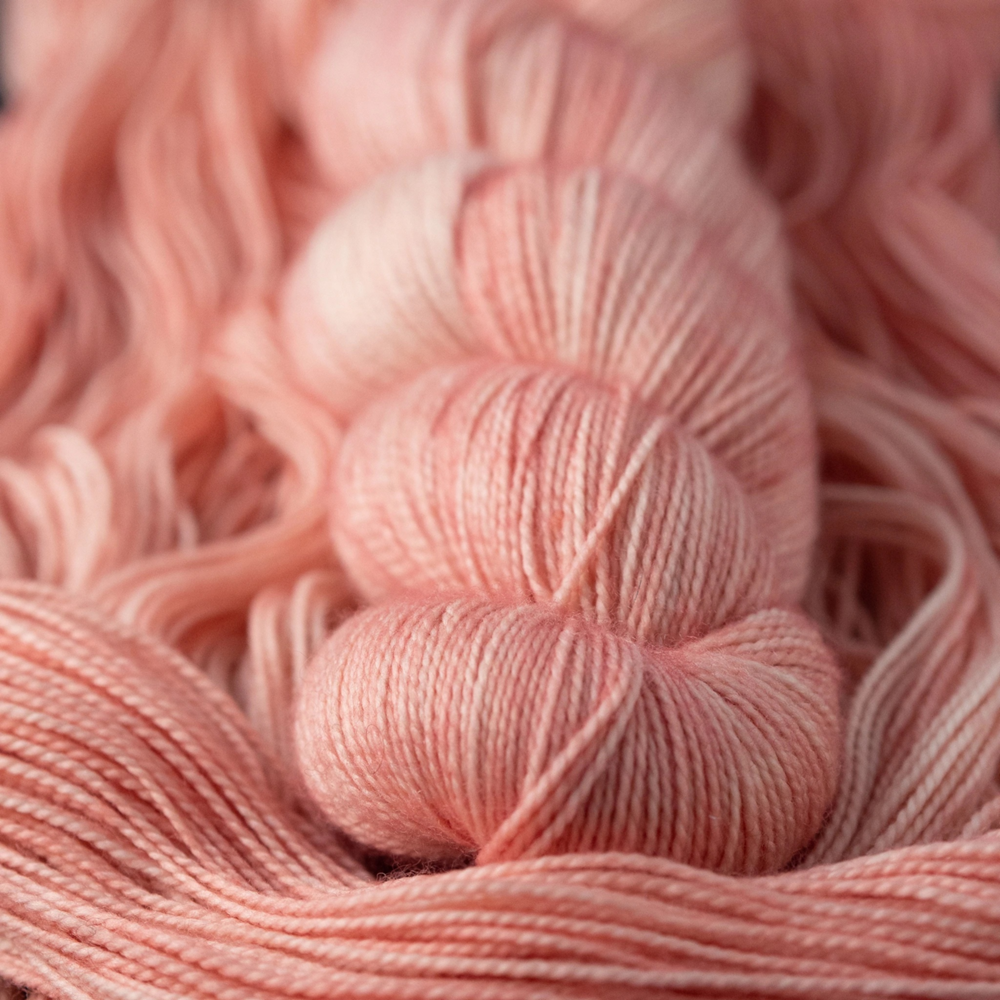 Dyed by Delz BFL Sock