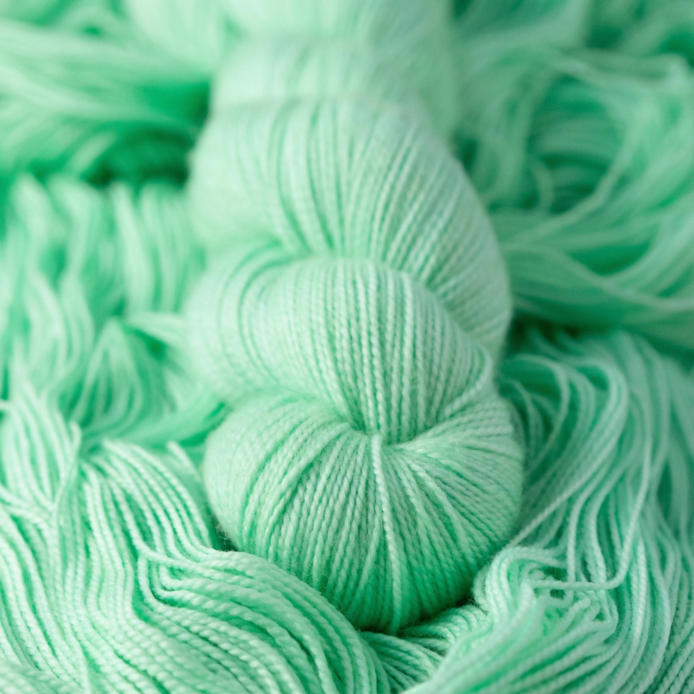 Dyed by Delz BFL Sock