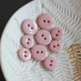 Lise Tailor Boutons glitter deux trous 12 mm