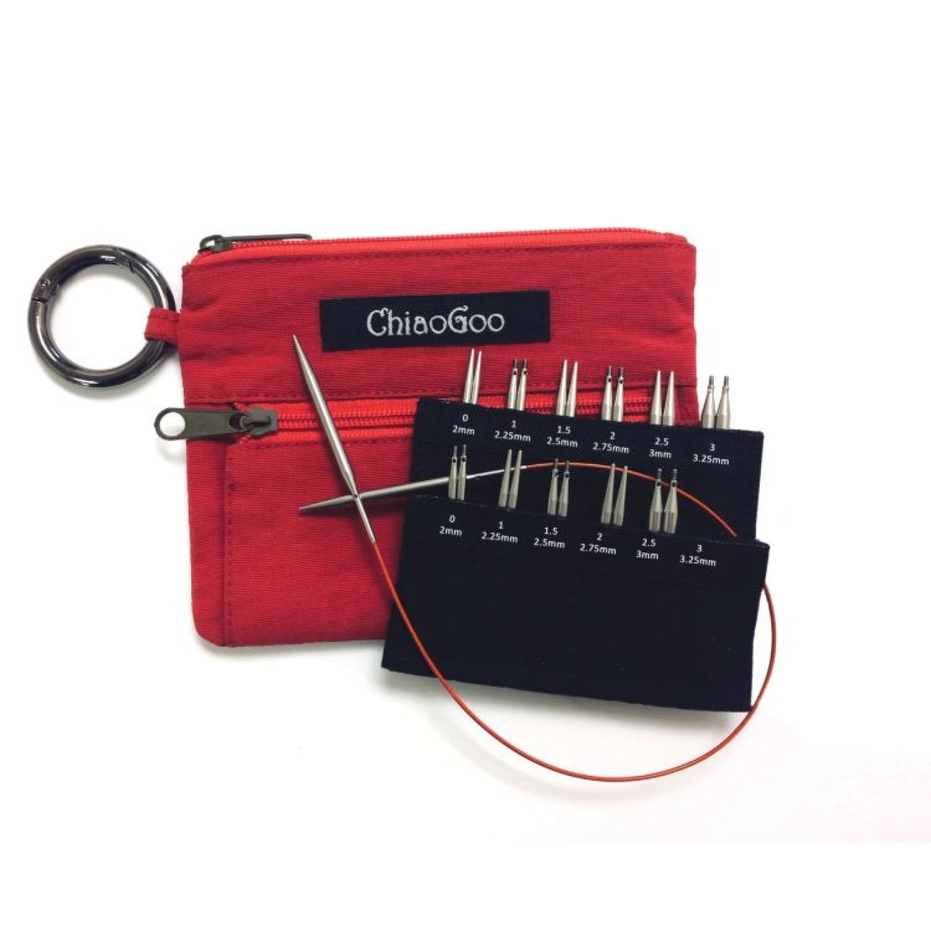 Chiaogoo Twist Shorties Set aiguilles 2.00-3.25